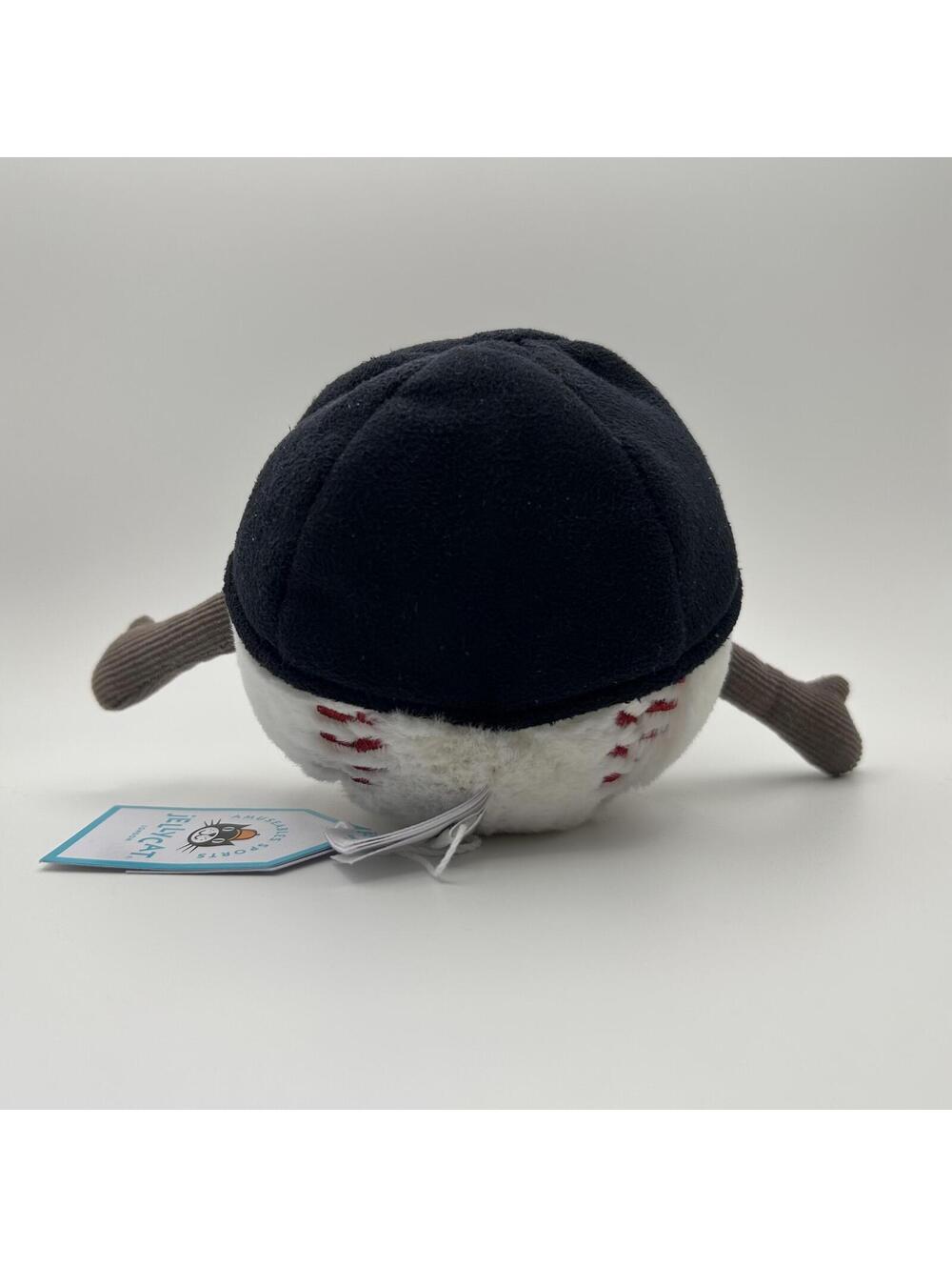 Jellycat Amuseable Sports Baseball Plush 4" With Cap New With Tags Authentic - Picture 3 of 6